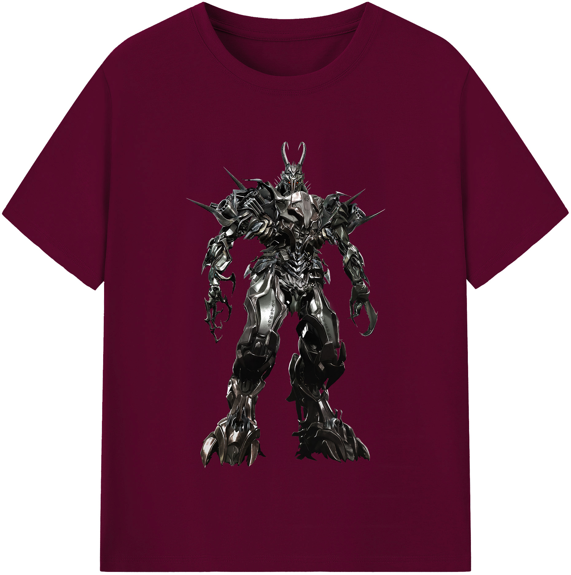 （画像用） Transformers トランスフォーマー レディースカジュアルプリントTシャツ（綿100％）